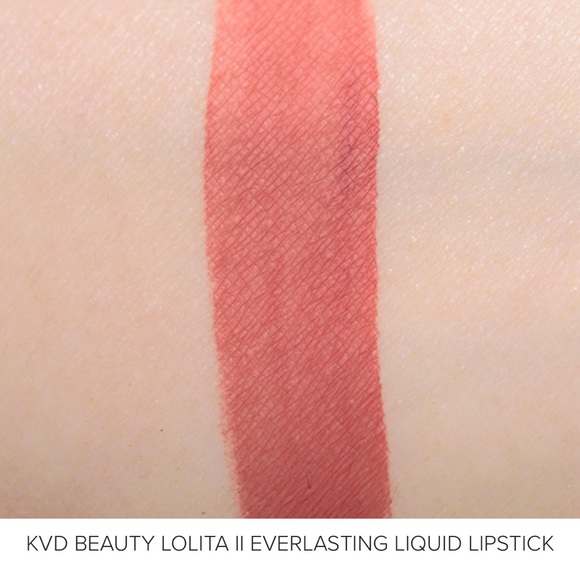 Kat Von D KVD Beauty Everlasting Longwear Liquid Lipstick in Lolita II BNIB - Picture 3 of 5
